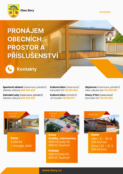 Pronájem obecních prostor final2