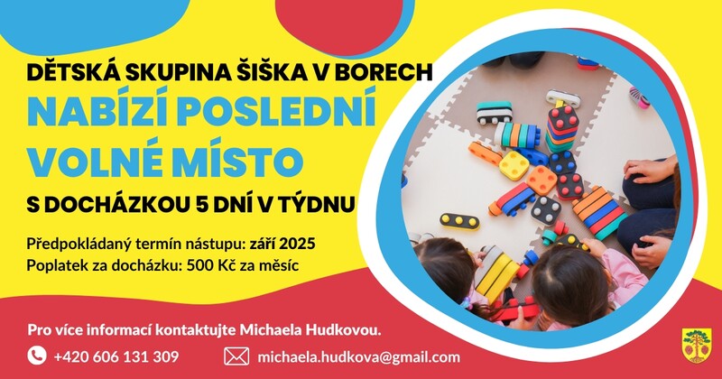 DS inzerat volne misto