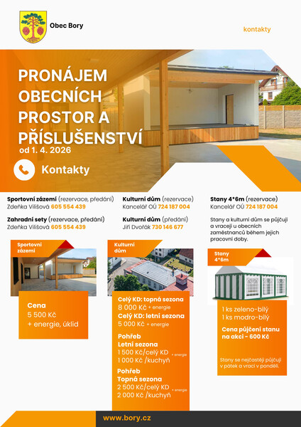 Pron&aacute;jem obecn&iacute;ch prostor od 1.4.26 jpg