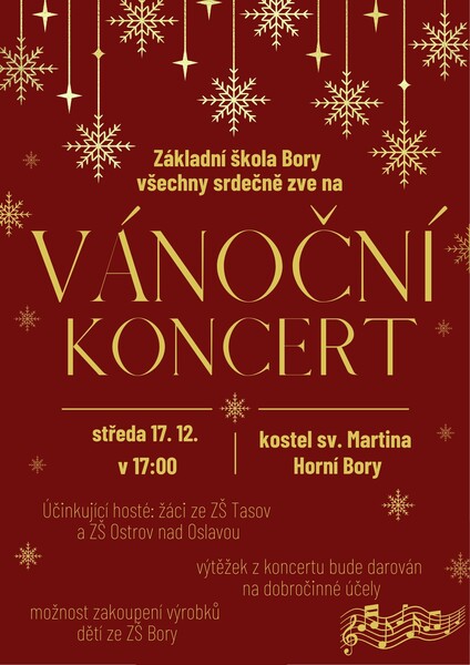 VÁNOČNÍ KONCERT 2025