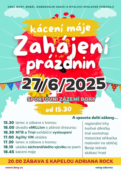 Zahájení prázdnin kácení máje 25 jpg