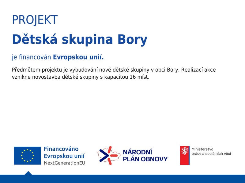 pamětn&iacute; deska Bory - aktualizace