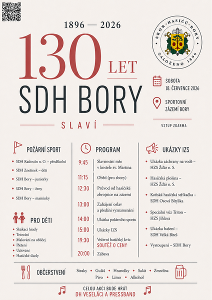 pozvanka sdh bory 130 plakat final qr