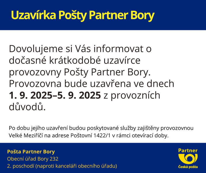 uzavirka posta