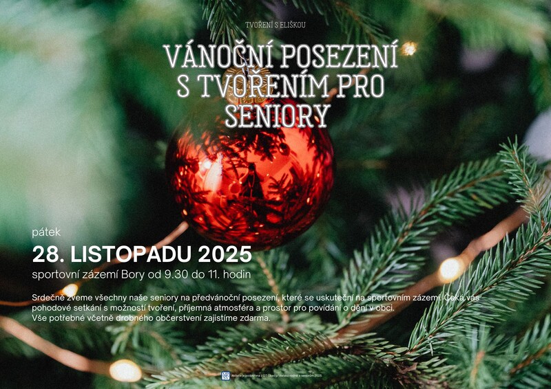 vanocni vence pro seniory s eliskou 2025